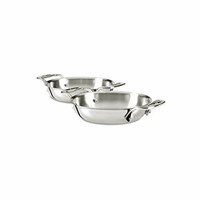 New All-Clad E849B264 Stainless Steel Gratins, Sil