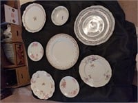 Bavaria, France, Germany, Austria assorted plates