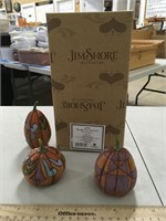 Jim Shore Pumpkins with Box