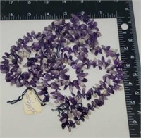 Purple/White Glass Beads