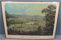 Views of Binghamton Print