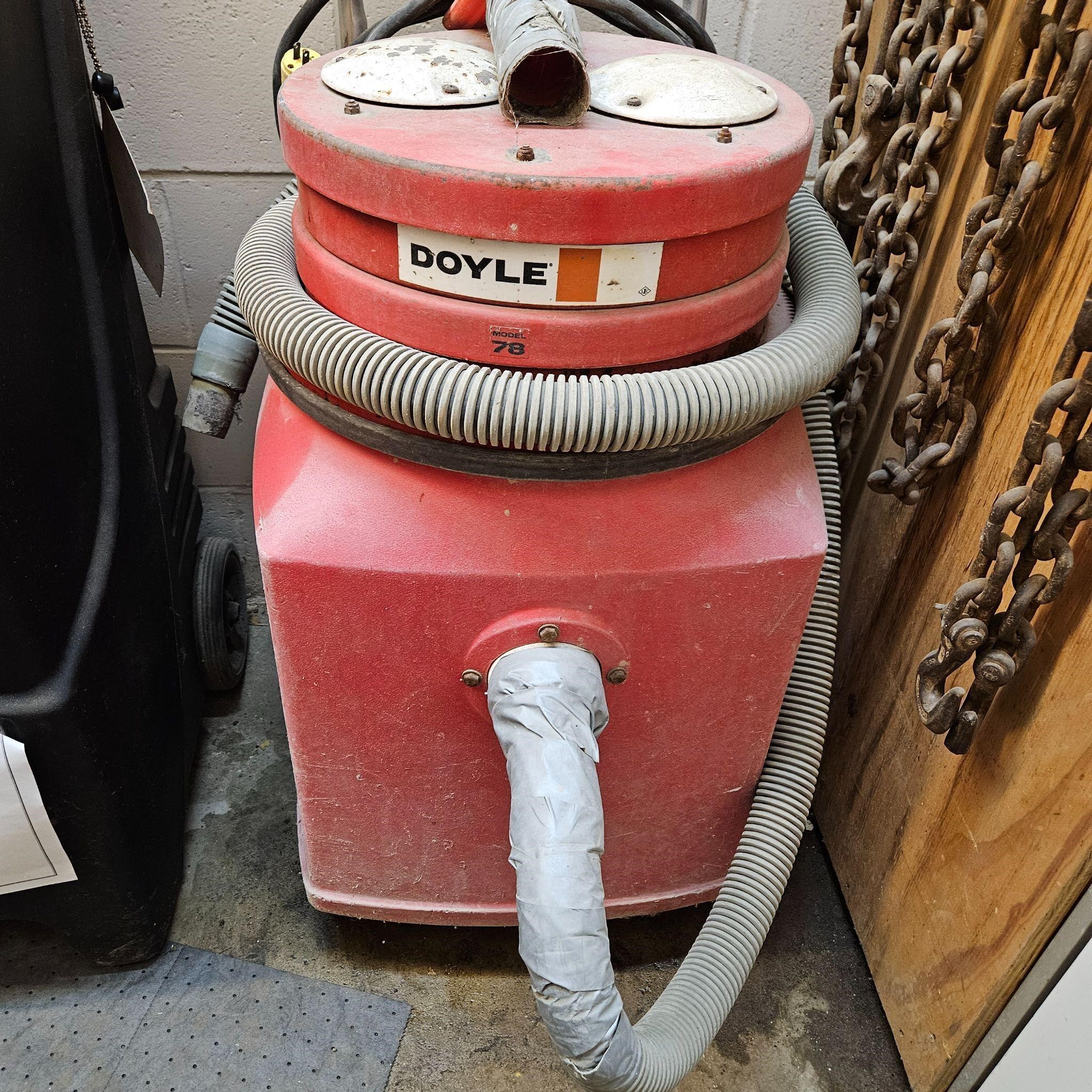 Doyle shop vacuum