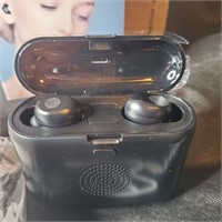 NEW Earbuds Bluetooth with charger / speaker