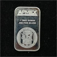 APMEX 1 Troy Oz .999 Fine Silver