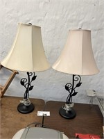 PAIR OF LAMPS