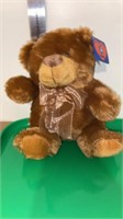 Brown Stuffed teddy bear new W/Tags