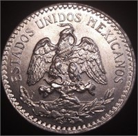 1935 MEXICO 50 CENTAVOS - 42% Silver 50 Centavos