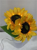 LIGHT UP SUNFLOWERS 12IN