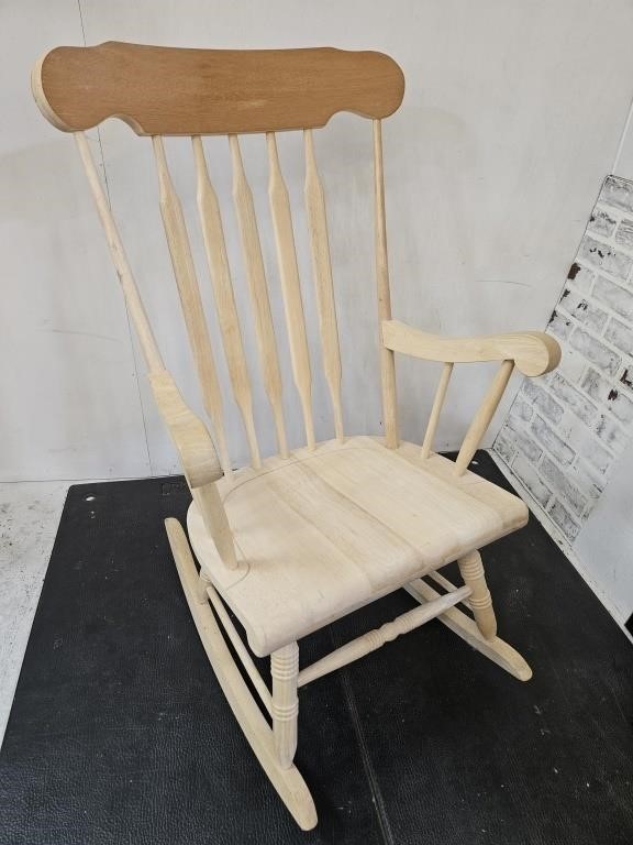 Vintage Wood Rocking Chair