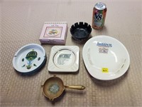 Lot of Assorted Ashtrays