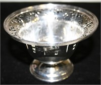Excellent Birks Sterling Footed Pierced Bowl w/