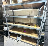 COMMERCIAL SHELVING 6' X 7' X 24"