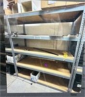 COMMERCIAL SHELVING 6' X 7' X 24"