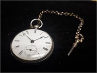 Antique Pocket Watch Silver Hallmarks **