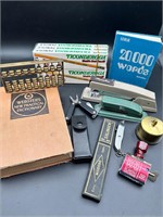 Vintage School/Office Supplies, Tools and Grooming