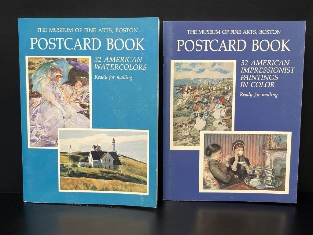 2 The Museum of Fine Arts, Boston Postcard Books