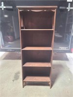 Wood Book Shelf 18x8x45"