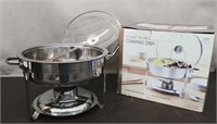 6 QT Divided Chafing Dish