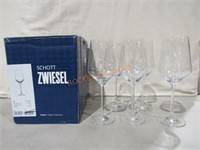 Zwiesel Glassware 5 Goblets Germany;