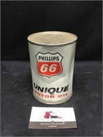 Philips 66 Motor Oil Can