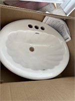 NEW American Standard Countertop Sink ..White..