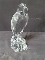 Baccarat crystal eagle sculpture 4"l x 3"w x 10"h
