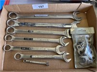 CRAFTSMAN WRENCHES AND CROW FOOT ENDS