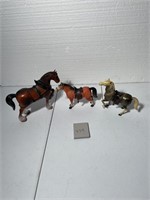 Vintage Toy Plastic Horses