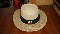 #24 Nascar Paper Straw Hat