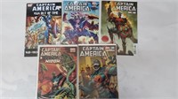 Various Captain America Comics, Lot of 5