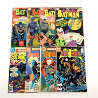 8 Batman 12¢-75¢ Comics