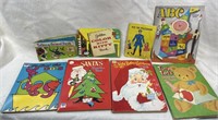 Lot Of Vintage Children’s Books And Coloring Books