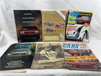 Lot Of 6 Vintage Car Books/magazines