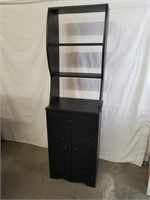 Super cute shelf cabinet stand with one drawer