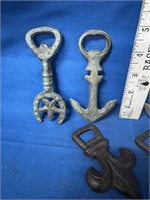 Cast Iron bottle openers