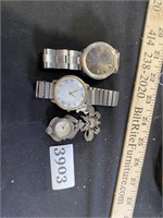 Random Watches - the Brooch Watch is Silver