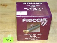 28Ga Fiocchi Shotshells 25ct