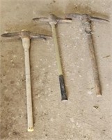 (3) PICKAXES