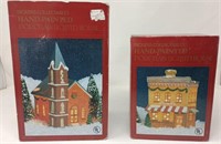 Dickens Hand Painted Porcelain Lighted Houses-