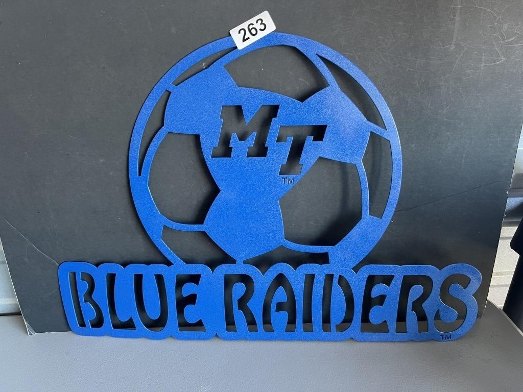 MTSU Blue Raiders Metal Sign U234