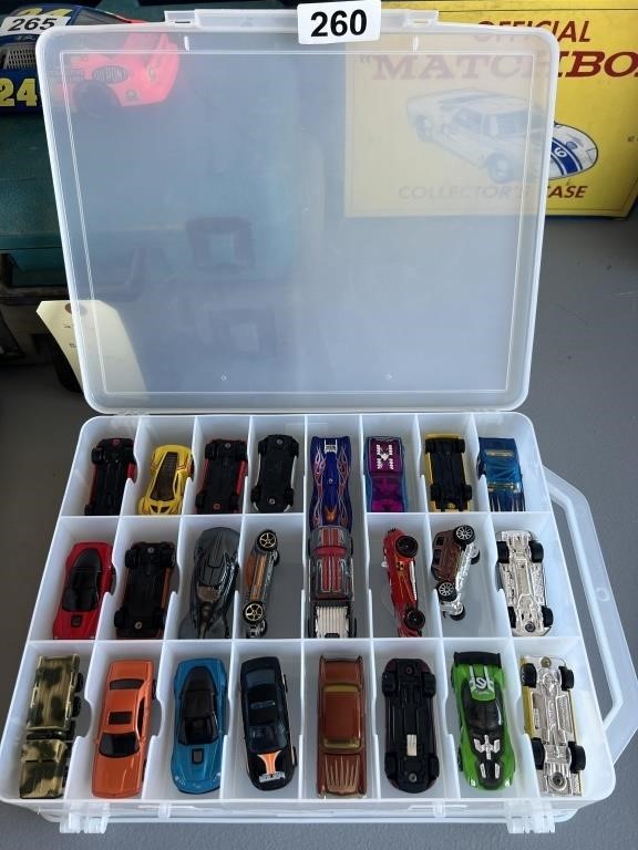 Matchbox Case with Cars U234