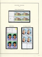 1992 US stamp collector sheet featuring Kentucky S