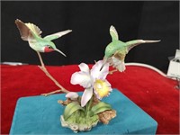 Maruri Ruby Throated Hummingbird w/ Orchid 1989