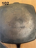 Wagner Ware  Square Cast Iron Skillet