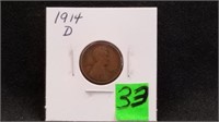 1914D Lincoln Penny Key Date