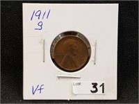 1911S Lincoln Penny