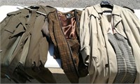 (2) Trench Coats