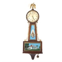 Seth Thomas Mt. Vernon Banjo Clock