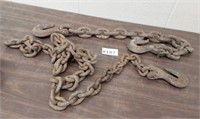 Heavy duty logging chain