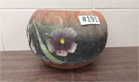 Hand painted floral planter
 Pottery